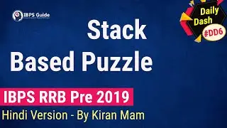 Stack Based Puzzle In Hindi | Reasoning Questions | SBI PO Mains Level | Daily Dash #6 By Kiran