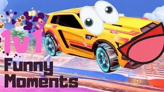 Rocket League Funny Moments | 1v1 Gottabgamin