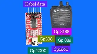 Cara buat kabel program motorola gp 3188 | Cp 1660 dan gp 2000