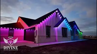 Govee Permanent Outdoor Pro Lights With Color Matching Tracks | New Build Glow-Up 🌈🏡