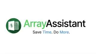 How To - Trend Analysis | Array Assistant
