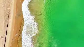 1 Hour of Pure Relaxation: Goa Beach Drone Footage - Soothing Waves & Golden Sands