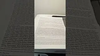 HP M527DN TEST PRINT & ADF(2)