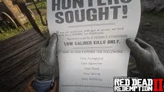 Hunter Request Lists 4 & 5 - Red Dead Redemption 2