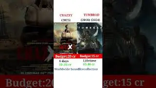 Crazxy Vs Tumbbad Movie Comparison || Box Office Collections #shorts