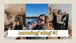 MOVING VLOG #1 | Painting, Packing up and Touring Port Moody