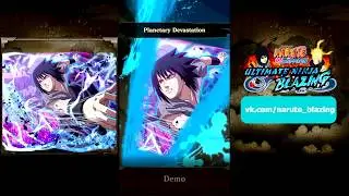 【Naruto Blazing】★6 Sasuke Uchiha (Blazing Awakening) - Gameplay