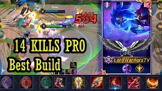 Laville Pro KILLS 14  Best Build  Marksman Arena of Valor