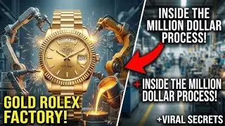 Gold Oyster case | close-up with 100 Steps to Rolex Mastery