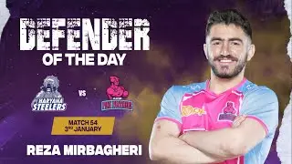 Reza Mirbagheri (Jaipur Pink Panthers) | Defender of the Day: January 3 | PKL Season 10