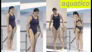 Diver Nazanin-Adelyne Ellahi  (Romania) at LEN 2022 - 10m Preliminary | Beautiful diving
