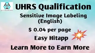 Sensitive Image Labeling( English ) | UHRS Qualification | Easy Hitapp