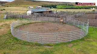 Corral Circular Farmquip - Caba&ntilde;a y Estancia Moy Aike Chico