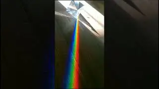 Prism 🌈 Color Reflection #physics #optics