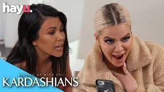 Kim Accuses Kourtney Of Copying Her Style | Season 17 | Keeping Up With The Kardashians