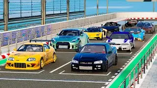 Big Ramp Jumps with Expensive Cars #7 | BeamNG Drive | BeamNG BlitZ