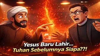 DEBAT PANAS‼️ Abu Nawas Tanya “Yesus Baru Lahir… Tuhan Sebelumnya Siapa” Pendeta Gelagapan!