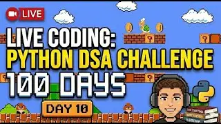 Day 10 | Two Pointers Technique in DSA 🚀 | Array Optimization Patterns | 100 Days DSA Live 🐍