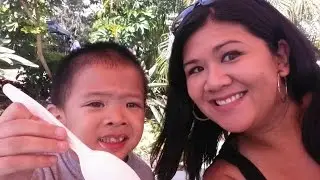 Keoki Boy and Mommy @ Sea World!