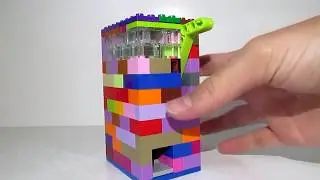 LEGO VENDING MACHINE || LEVER MECHANISM