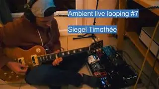 Ambient live looping #7 ( Strymon pedals, hall of fame 2 and Torpedo CAB M)