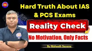 Hard Truth About IAS & PCS Exams | Reality of UPSC Preparation #upsc #civilservices #reality #facts