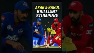 Axar Patel & KL Rahul Combine for BRILLIANT Stumping! ⚡😳 #DCvsPBKS #ipl2025 #cricket