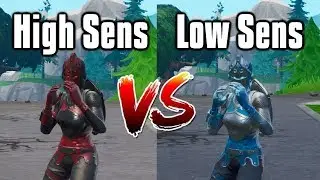 High vs Low Sensitivity In Fortnite: Which Is Better? - Fortnite MythBusters (Ep. 4)
