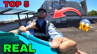 TOP 5 PARKOUR VS SECURITY *REAL* (FLAHO) 🇻🇳