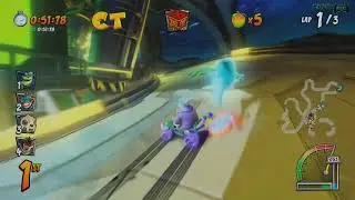 Crash Team Racing Nitro Fueled (Hard Adventure Mode) - Part 55: Oxide Station CTR Challenge