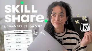 👩🏽&zwj;🏫 Esta ha sido mi experiencia (y mis ingresos) como profesora en Skillshare (un a&ntilde;o despu&eacute;s)