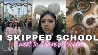 I skipped school & went to DISNEY WORLD ! 2026