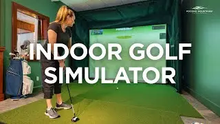 Крытый гольф-симулятор в отеле Shawnee Inn & Golf Resort | Февраль 2026 года