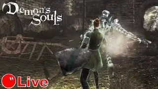 ⚫ Demon's Souls: Platinum Trophy Goals, Part 3 - RKirby808 2017/10/01 Livestream