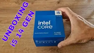📦 Intel Core i5-14400F Unboxing &ndash; No Commentary | 14th Gen CPU Visual Overview 🚀