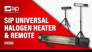 SIP | 09586 Universal Halogen Heater & Remote Control