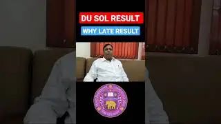 DU SOL RESULT 2022 II परिणाम देरी होने का कारण जानिए SOL प्रशासन से I #du #dusol @SOLDEFENCE #sol