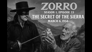 Zorro (1957)[4K]&ndash;S01E23:&ldquo;The Secret of the Sierra&rdquo; #GuyWilliams #DisneyZorro #ClassicTV #RetroTVShow