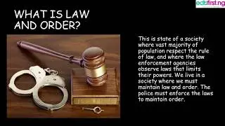 Law and Order | Civic Education | SS1 | 2nd Term