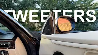 Tweeter Retrofit on BMW E92/ E93 | Faded plastic repair