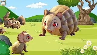 Learn Mysterious Animals 2 | Learn Animals Nursery Rhymes | Kids Rhymes For Children | Armadillo