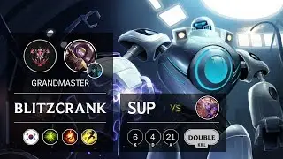Blitzcrank Support vs Soraka - KR Grandmaster Patch 9.9