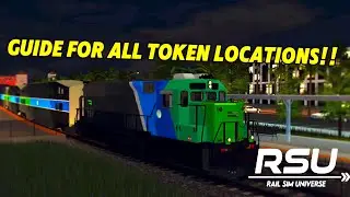 *LIMITED* Rail Sim Universe Pre-Release | All 15 Golden Token Locations for RES 5 BDAY Trains!