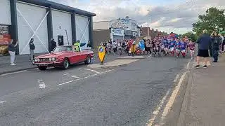 Penicuik Pram Race Starting 2025