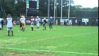 Landen Leiser @ 2013 O-D Offense-Defense Football Camp in Raleigh, North Carolina