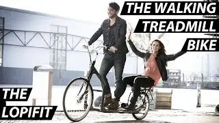 The Lopifit Is An Electric Treadmill Bike On Which You Can Walk While Riding For A Pleasant Workout