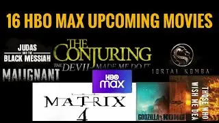 16 HBO MAX Upcoming Movies 2021| Hindi | #godzillavskong #matrix4