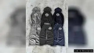 Y2k Gothic retro men clothing set Harajuku casual street couple sportswear trendy new personalized p