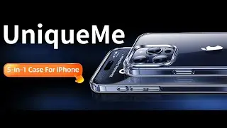 UniqueMe 5-in-1-Set Case for iPhone installation video (Interne und externe Schutzfolie)