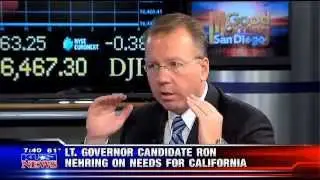 Ron Nehring on improving California's economy